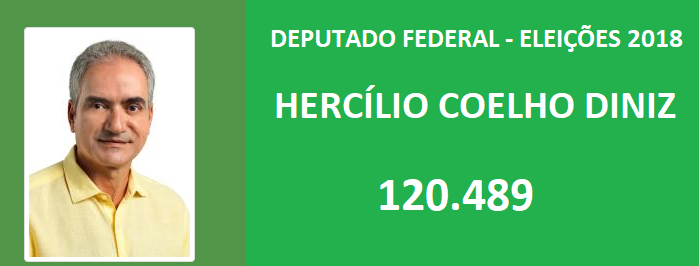 Hercílio Coelho Diniz eleito deputado federal