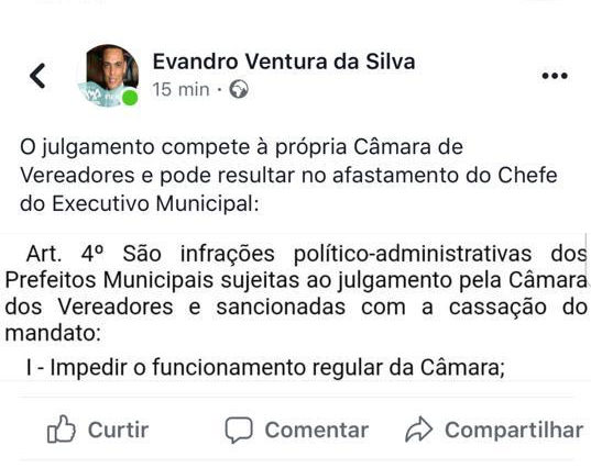 fala evandro ventura