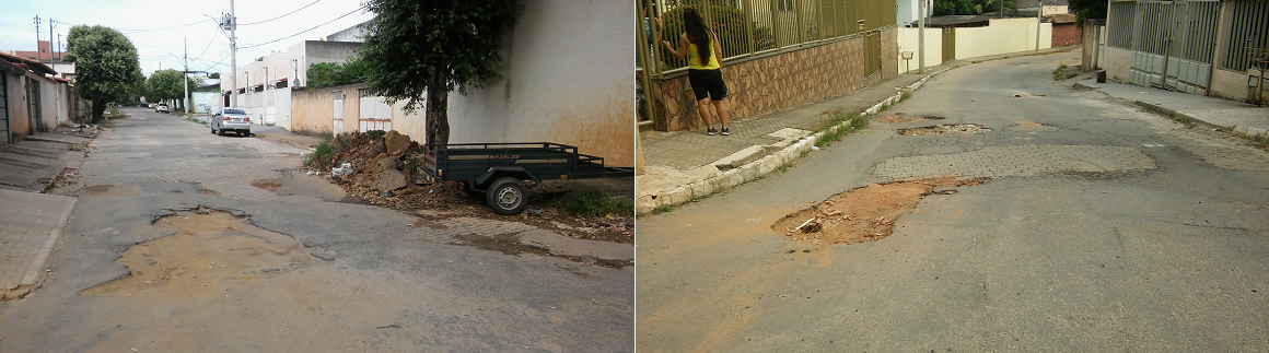 ruas jacaraípe e copacabana, no bairro Vila do Sol