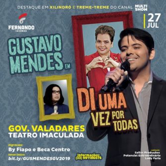 Di Uma Vez Por Todas Gustavo Mendes em GV