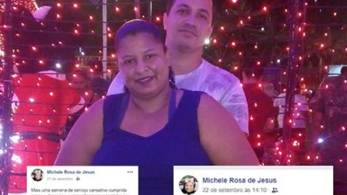 michele teve facebook manipulado