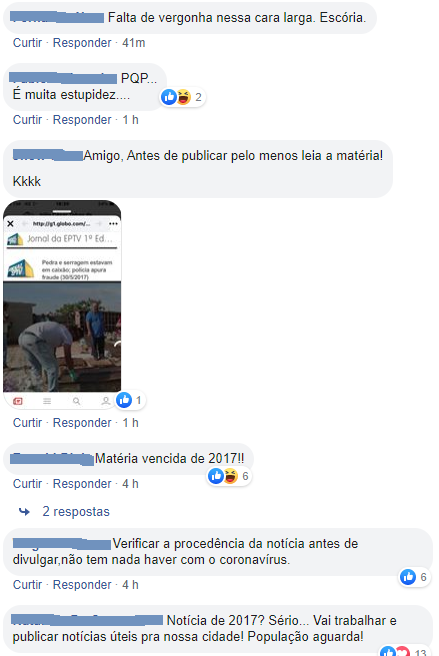 júlio avelar publica nova fake news