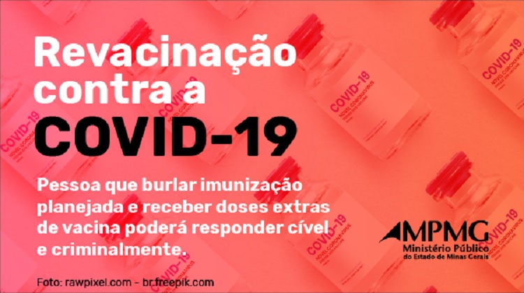 revacinação será considerada crime de estelionato diz mp