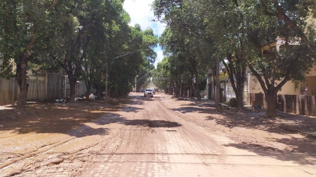 Confira fotos após terceira maior enchente de Valadares