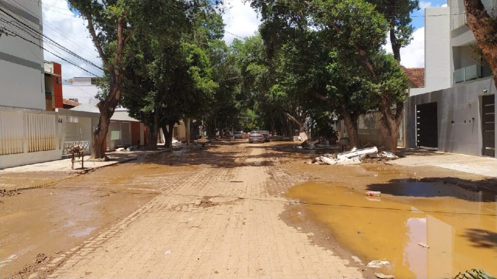 Confira fotos após terceira maior enchente de Valadares