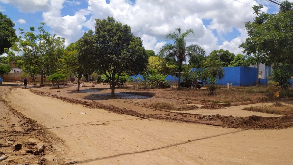 Confira fotos após terceira maior enchente de Valadares