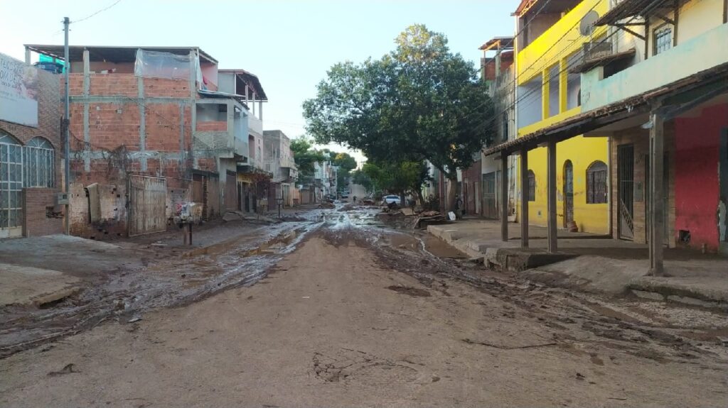 Confira fotos após terceira maior enchente de Valadares