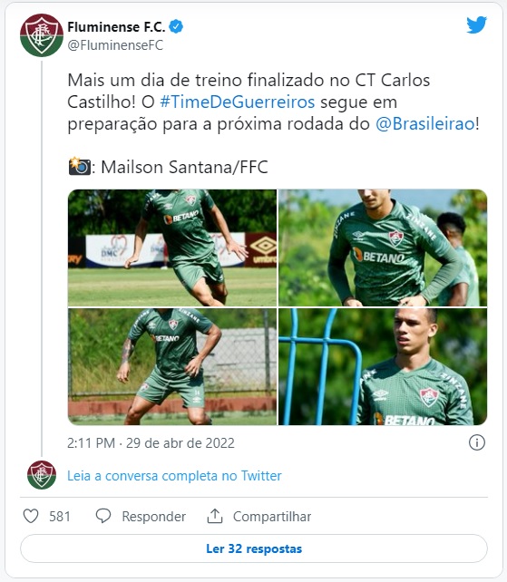 Fluminense e Coritiba se enfrentam hoje