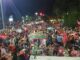 Apoiadores de Lula foram às ruas comemorar vitória do petista Apoiadores de Lula foram às ruas comemorar vitória do petista