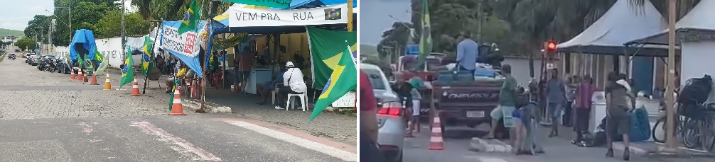 acampamento golpista é desmontado em valadares