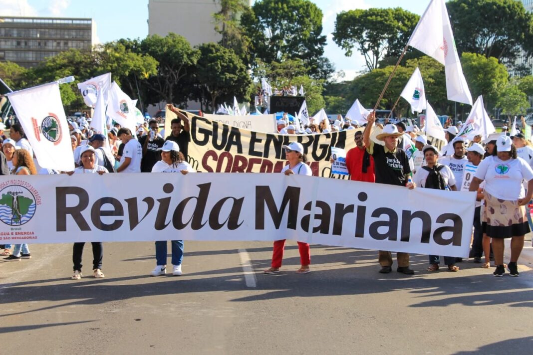 Atingidos pelo crime da Vale protestam hoje na Praça dos Pioneiros