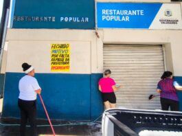 Por falta de pagamento da prefeitura, Restaurante Popular de Valadares fecha as portas