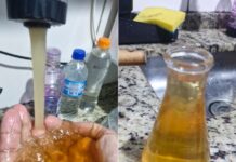 Moradores reclamam de alteração na cor da água no Figueira do Rio Doce Moradores reclamam de alteração na cor da água no Figueira do Rio Doce
