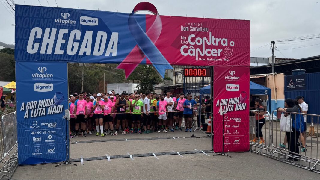 Corrida contra o câncer abre inscrições para 2 mil atletas em Valadares
